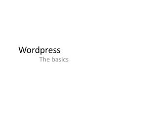 Wordpress