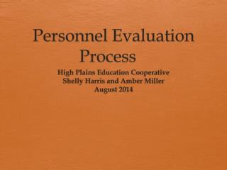 Personnel Evaluation Process