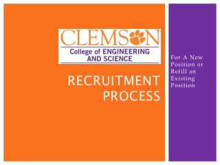 Recruitment process