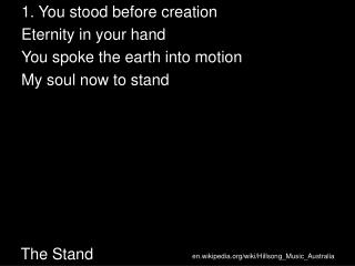 The Stand