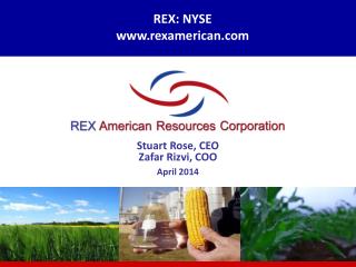 Stuart Rose , CEO Zafar Rizvi, COO April 2014