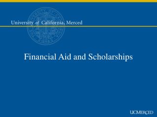 Financial Aid and Scholarships