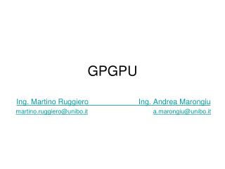 GPGPU