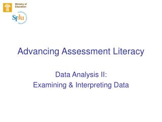 Advancing Assessment Literacy