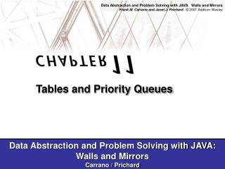 Figure 11.1 An ordinary table of cities