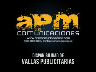 PPT VALLAS APM