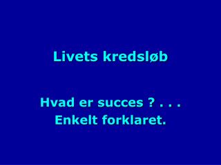 Livets kredsløb