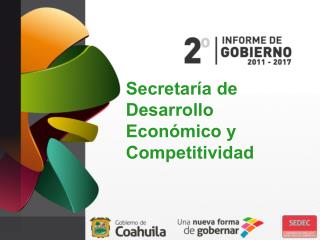 Secretaría de Desarrollo Económico y Competitividad