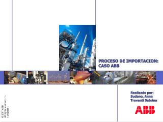 PROCESO DE IMPORTACION: CASO ABB