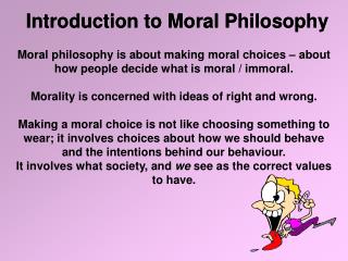 Introduction to Moral Philosophy