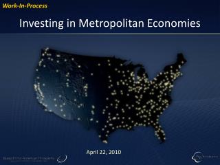 Investing in Metropolitan Economies