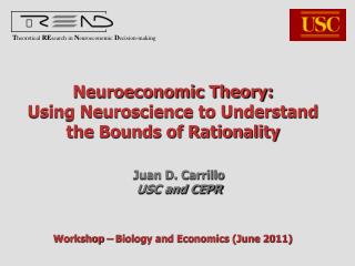 Neuroeconomic Theory: Using Neuroscience to Understand the Bounds of Rationality