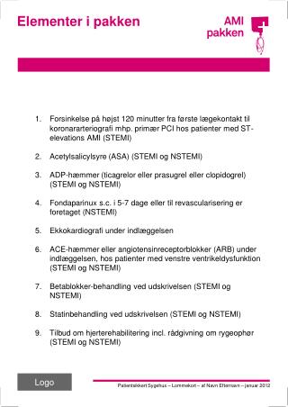 Elementer i pakken