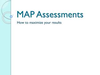 MAP Assessments