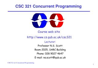 CSC 321 Concurrent Programming