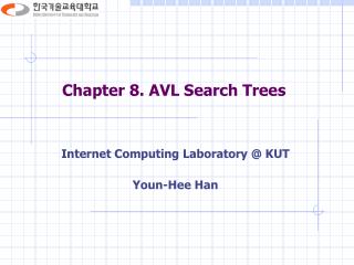 Chapter 8. AVL Search Trees