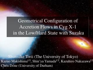 Geometrical Configuration of Accretion Flows in Cyg X-1 in the Low/Hard State with Suzaku