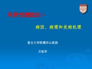 间质性膀胱炎 -- 病因、病理和发病机理