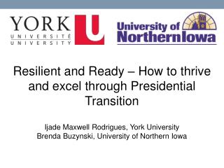 Resilient and Ready – How to thrive and excel through Presidential Transition