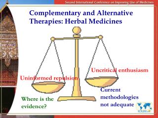 Complementary and Alternative Therapies: Herbal Medicines