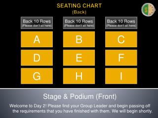 SEATING CHART (Back)