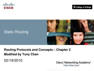 Static Routing