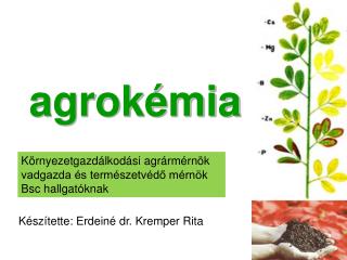 agrokémia