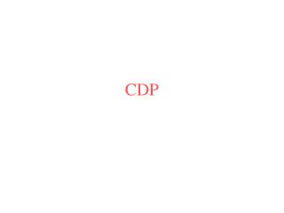 CDP