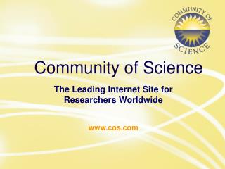 Community of Science