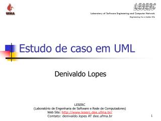 Estudo de caso em UML