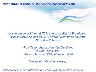 IEEE JOURNAL ON SELECTED AREAS IN COMMUNICATIONS, FEBRUARY 2009