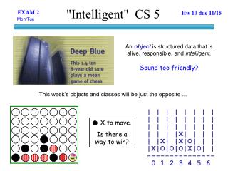 &quot;Intelligent&quot; CS 5