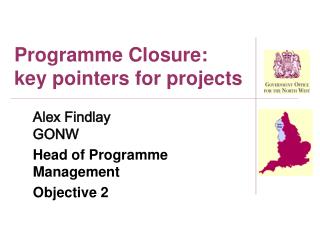 Programme Closure: key pointers for projects