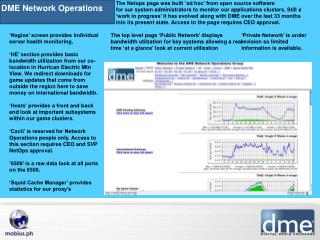 DME Network Operations