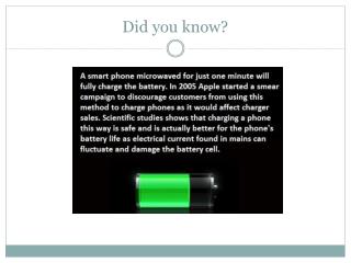 Did you know?