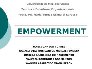 EMPOWERMENT