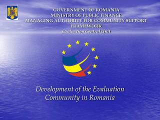 Development of the Evaluation Community in Romania