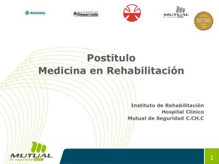 Postitulo Medicina en Rehabilitación Instituto de Rehabilitación Hospital Clínico