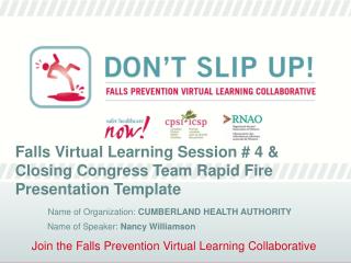 Join the Falls Prevention Virtual Learning Collaborative