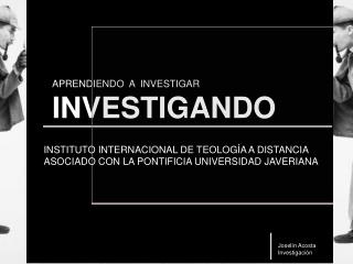 Joselín Acosta Investigación