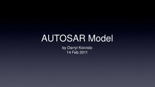 AUTOSAR Model