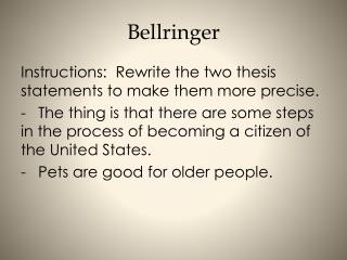 Bellringer