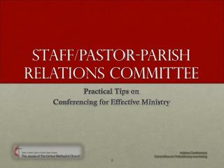 Staff/Pastor-Parish Relations Committee