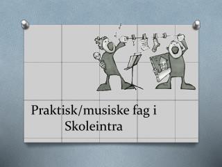 Praktisk/musiske fag i Skoleintra