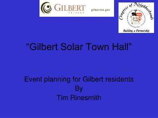 “Gilbert Solar Town Hall”