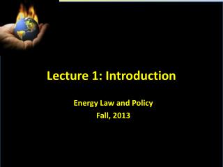 Lecture 1: Introduction