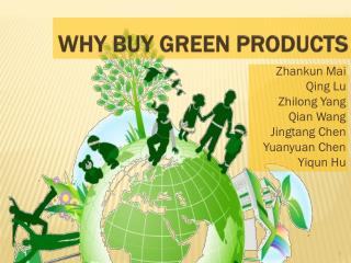 Why Buy Green Products