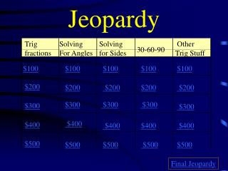 Jeopardy