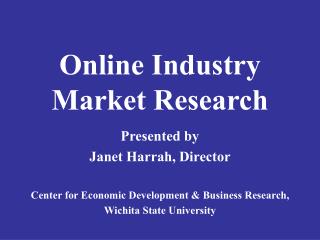 Online Industry Market Research