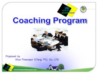 Proposed by 	Khun Theerapol S . Tang, TSC Co., LTD